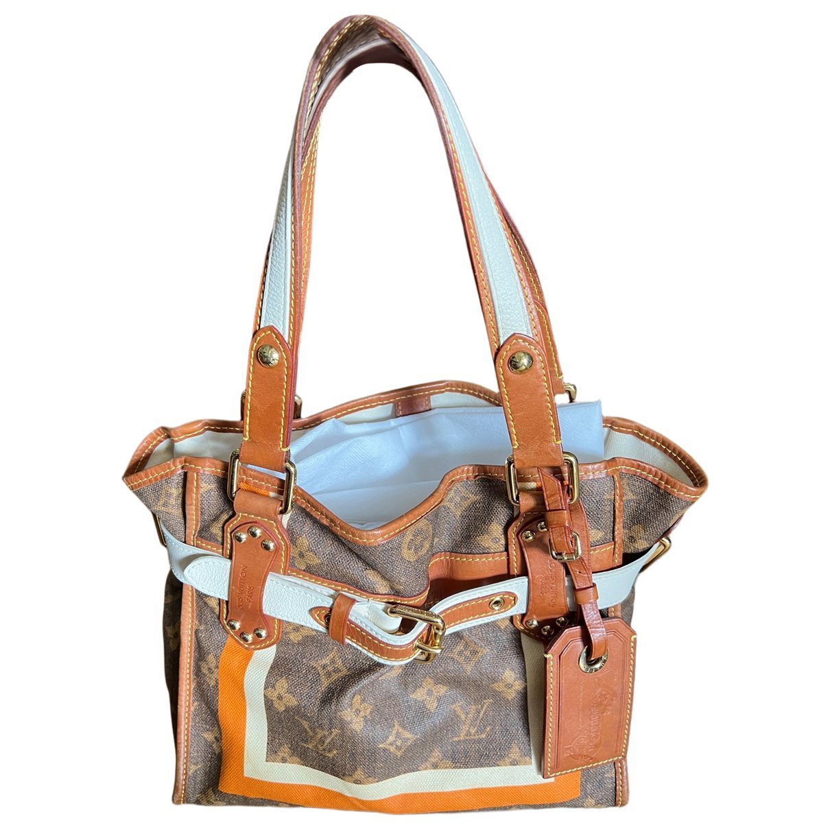 Antigua linen tote