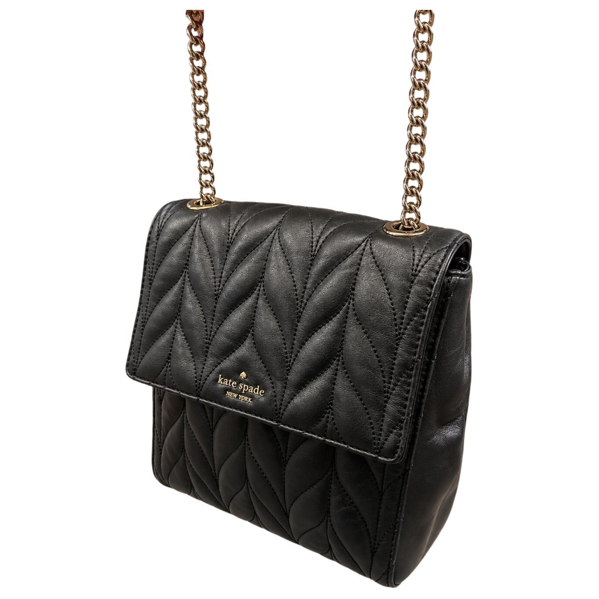 Leather backpack