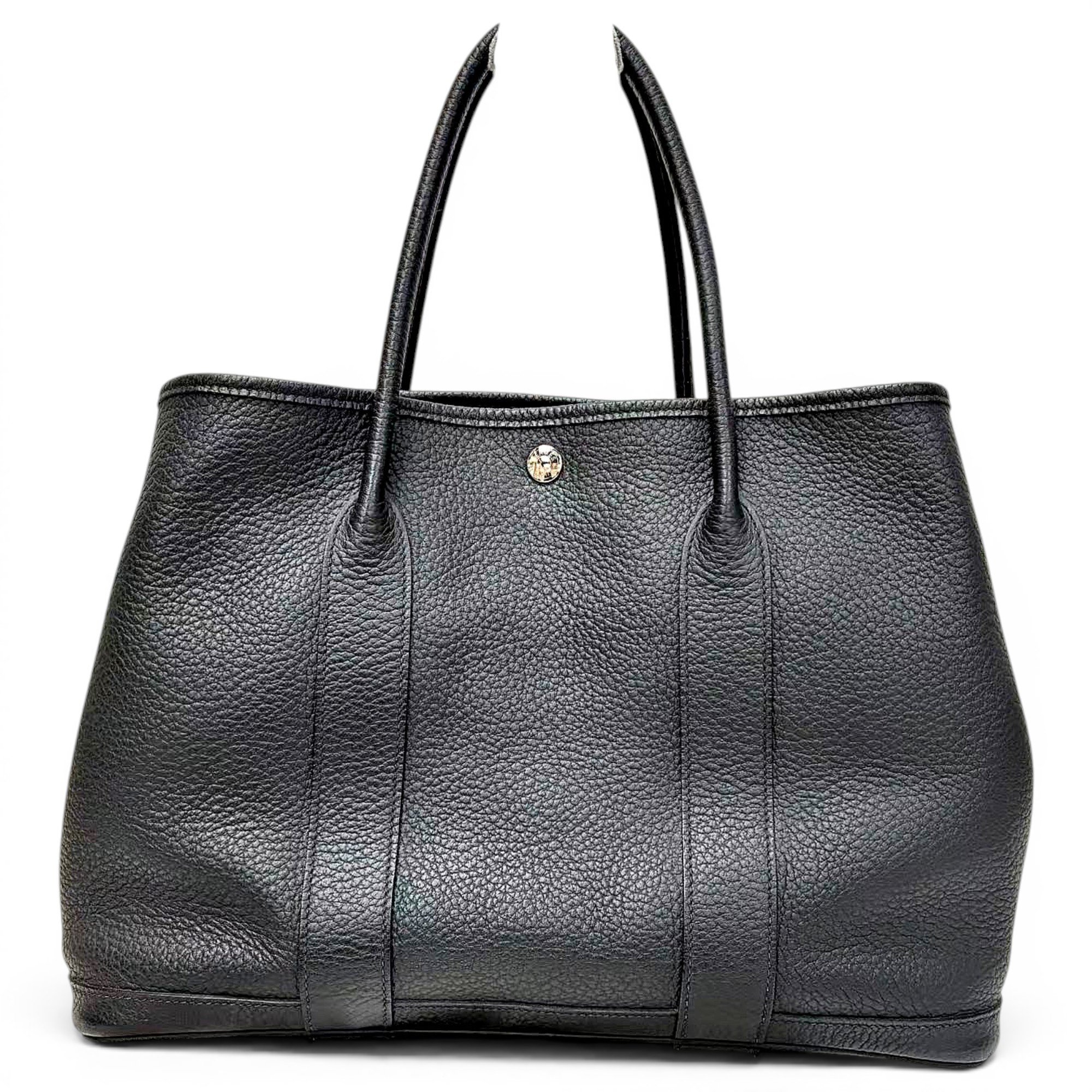 Garden Party leather handbag