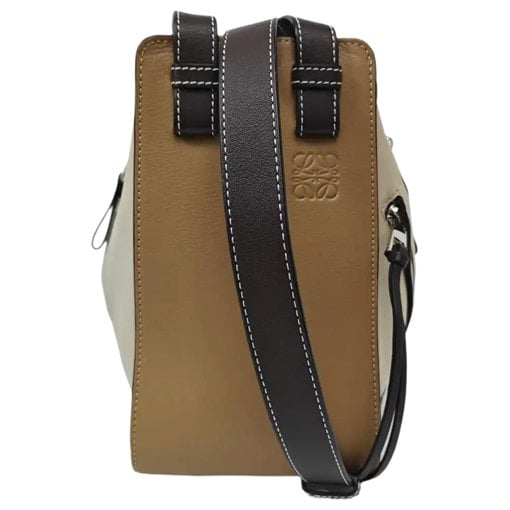 Hammock leather handbag