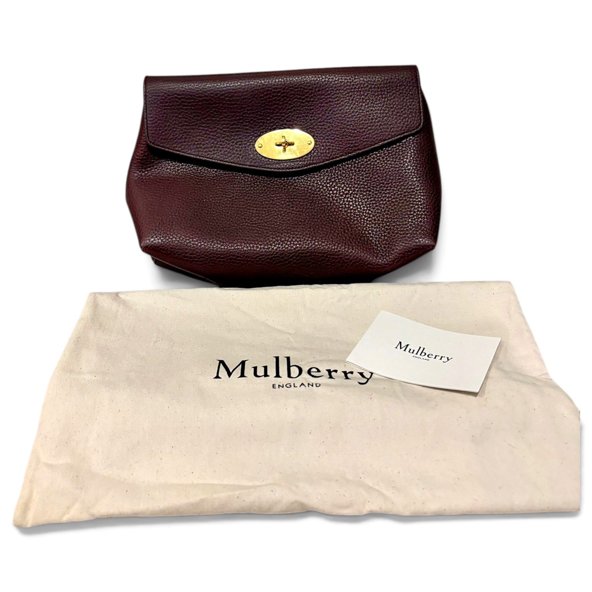 Darley leather clutch bag