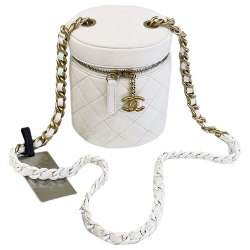 Trendy CC Vanity leather handbag