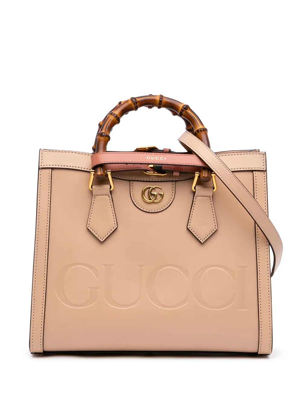 2016-2026 Medium Calfskin Bamboo Diana satchel