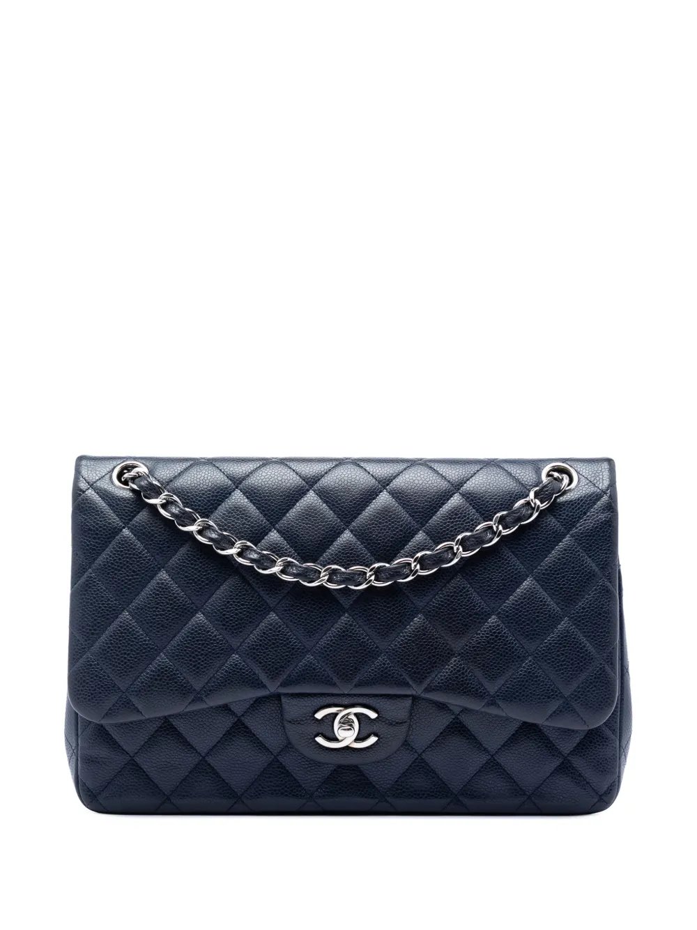 2013-2014 Jumbo Classic Caviar Double Flap shoulder bag