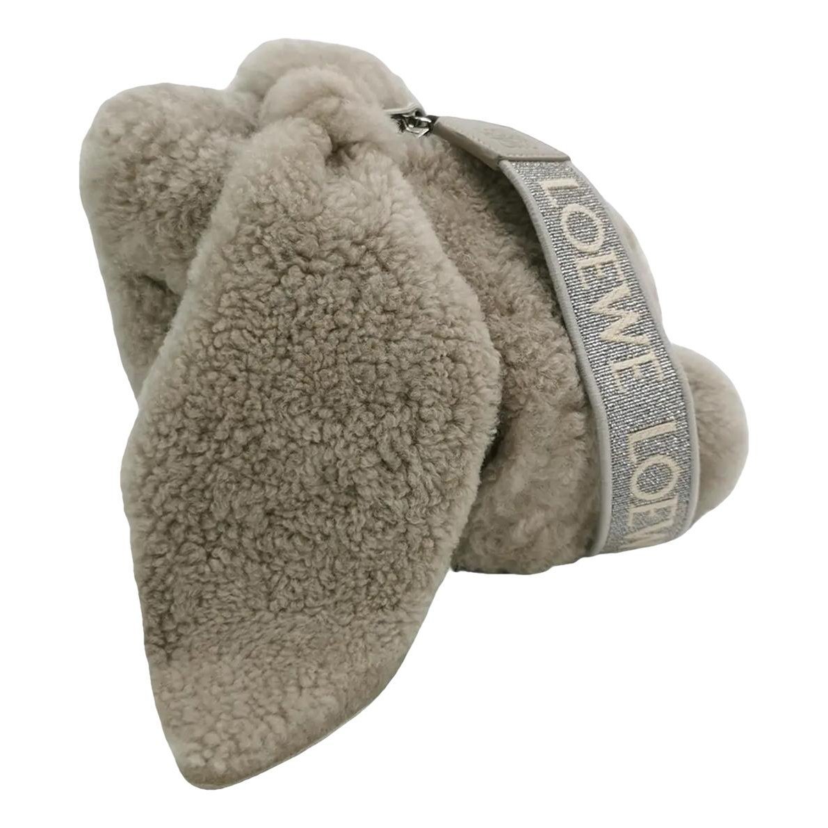 Animals wool crossbody bag