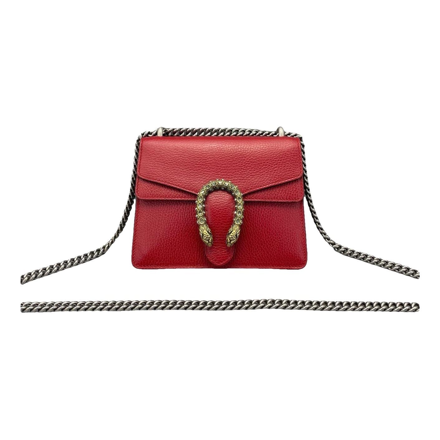 Dionysus leather handbag