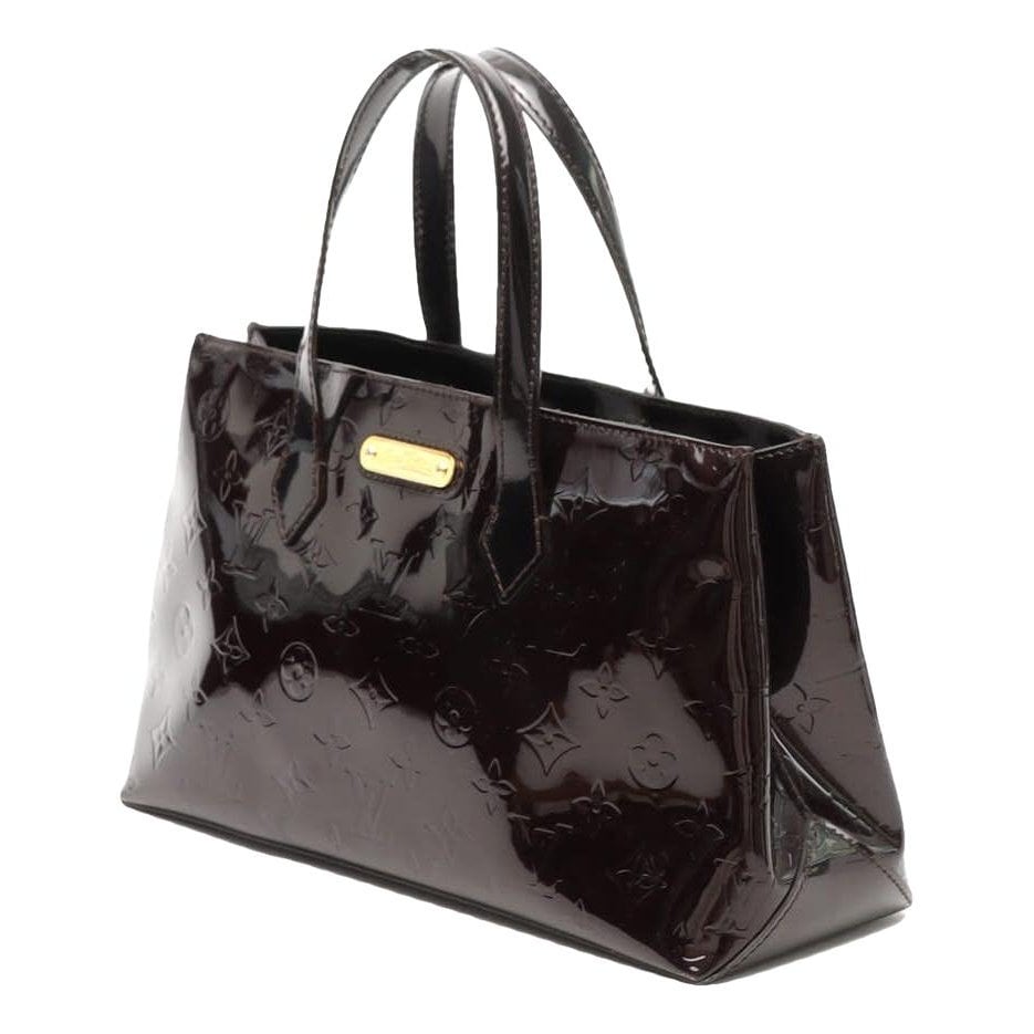 Wilshire patent leather tote