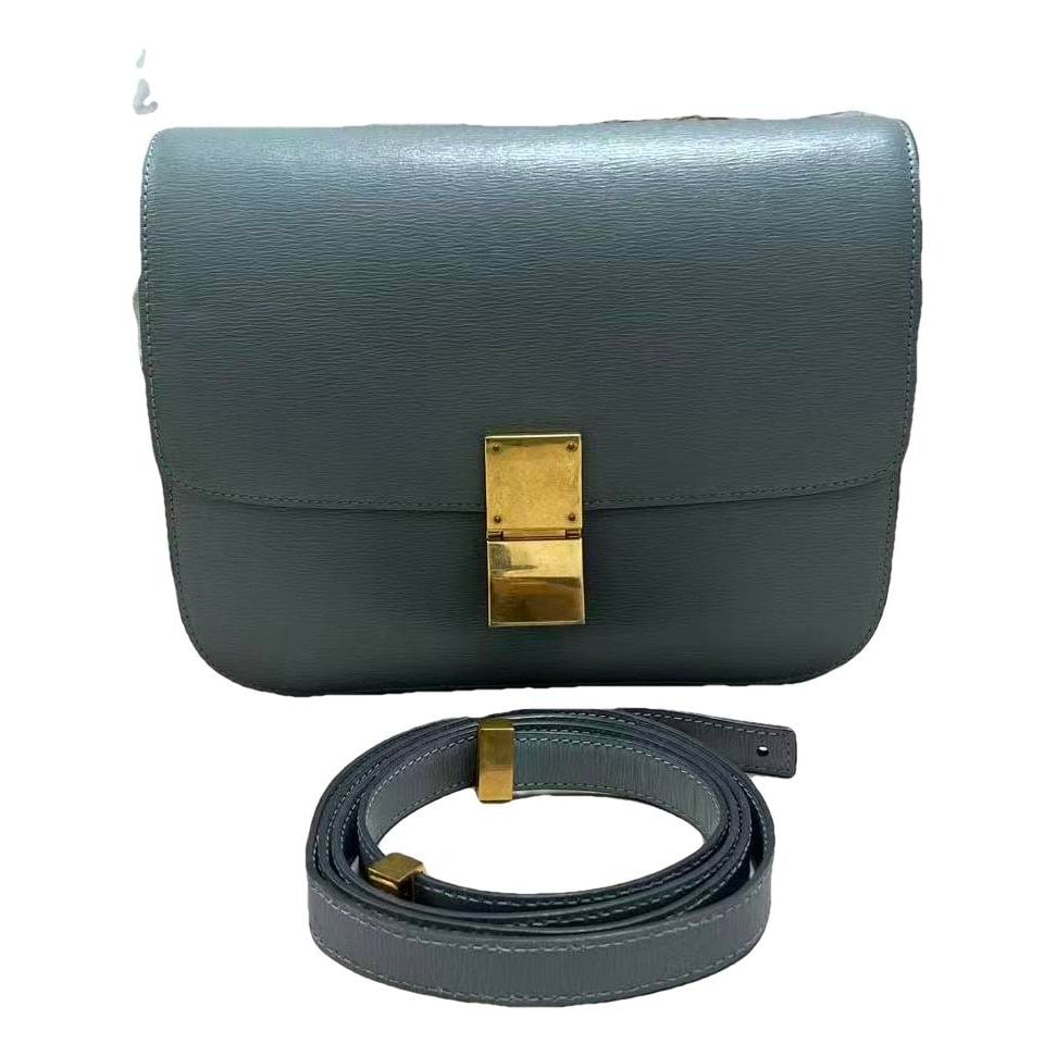 Classic leather crossbody bag
