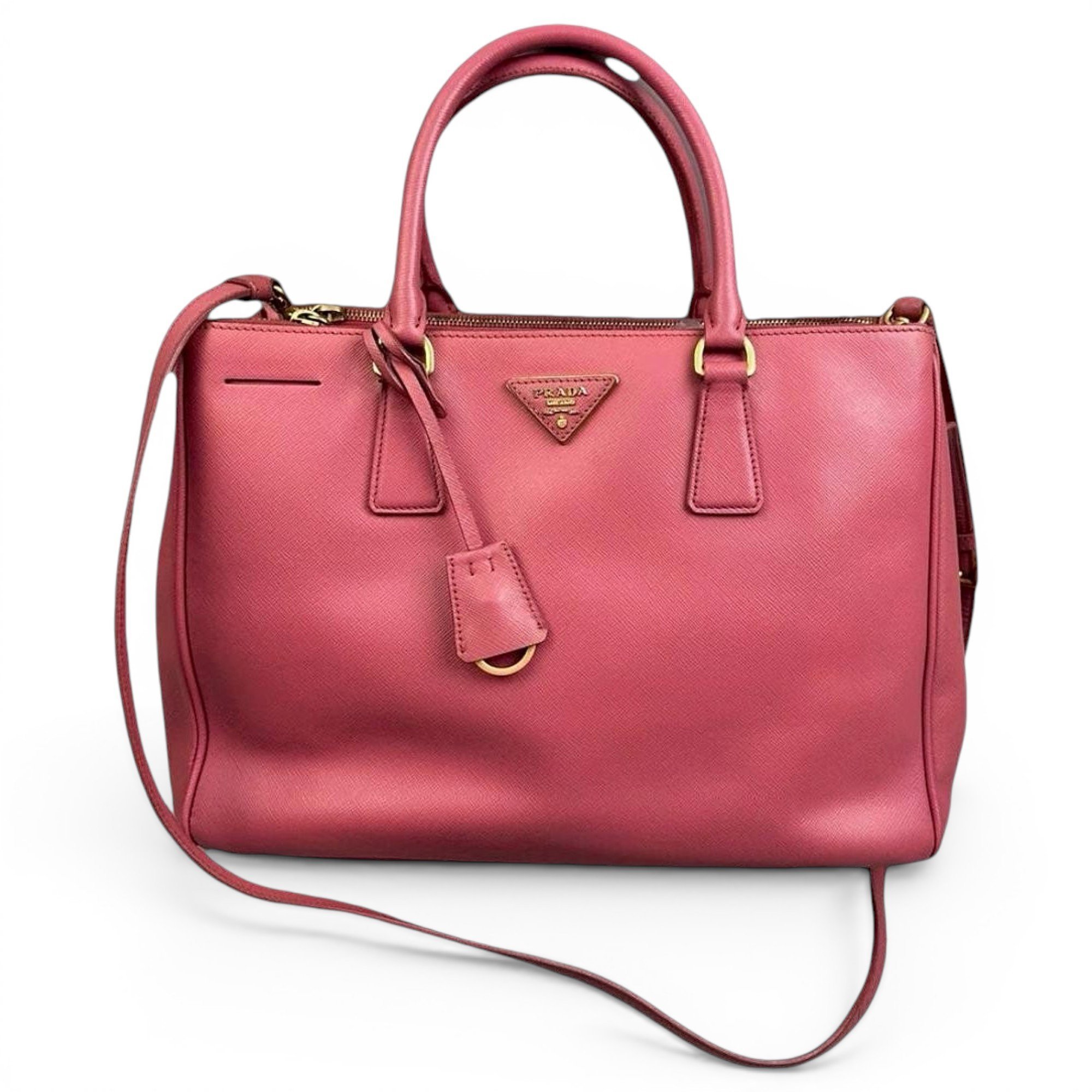 Galleria leather handbag