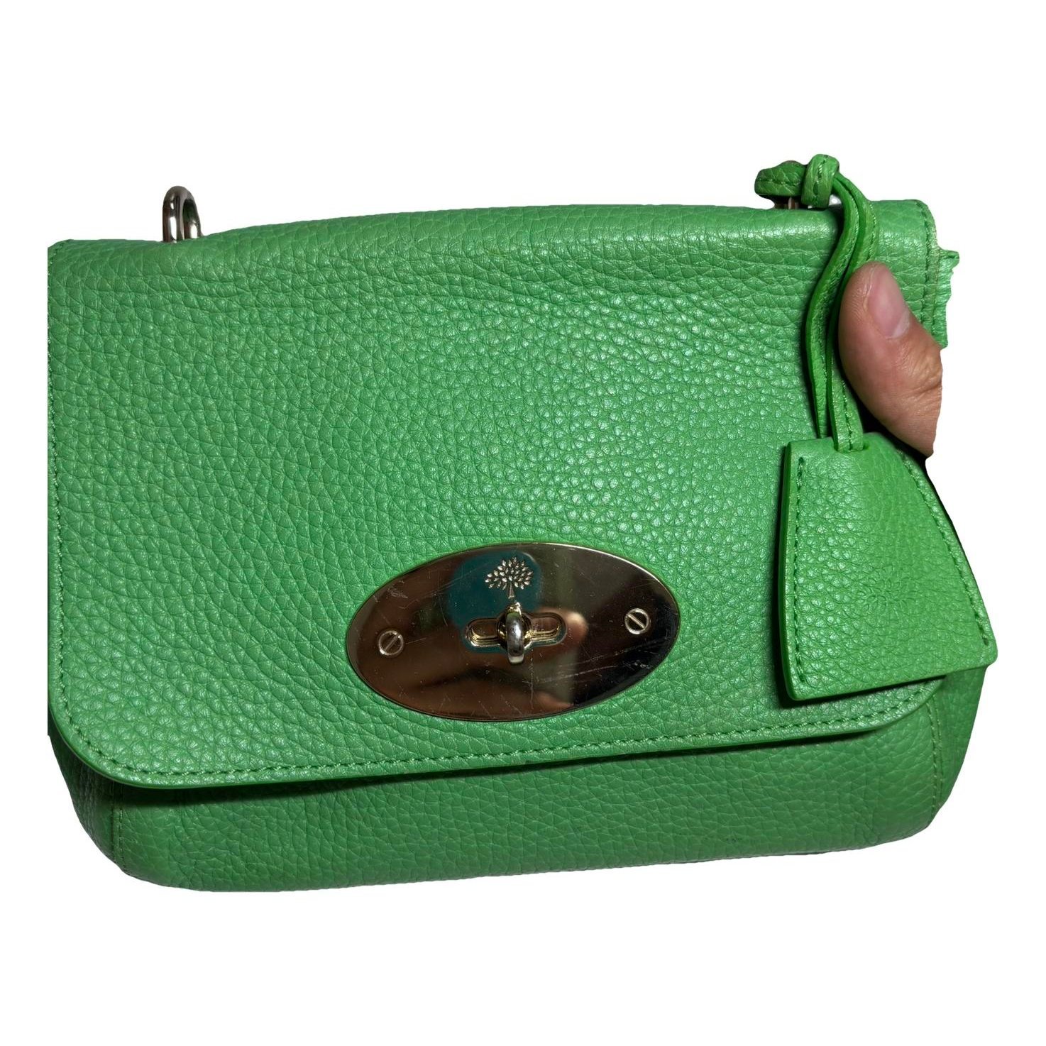 Lily leather handbag