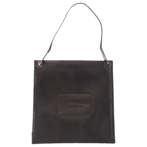 Patent leather handbag