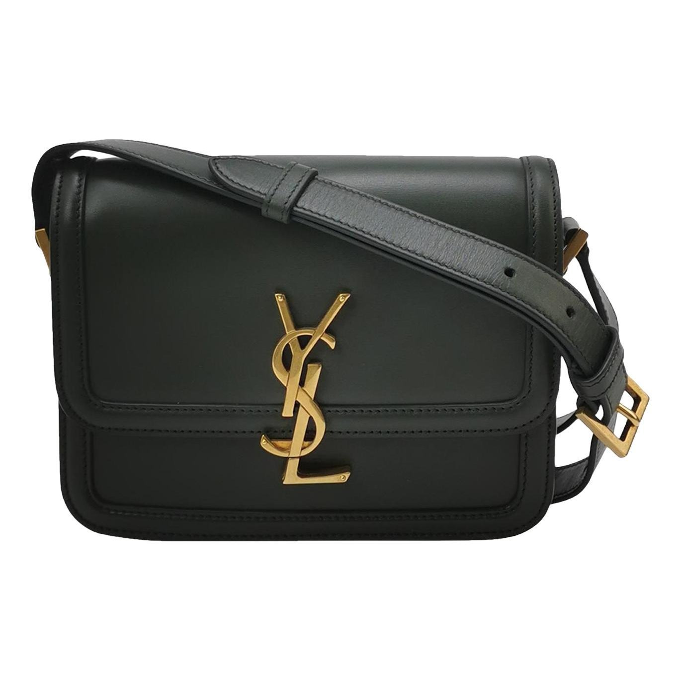 Solférino leather handbag