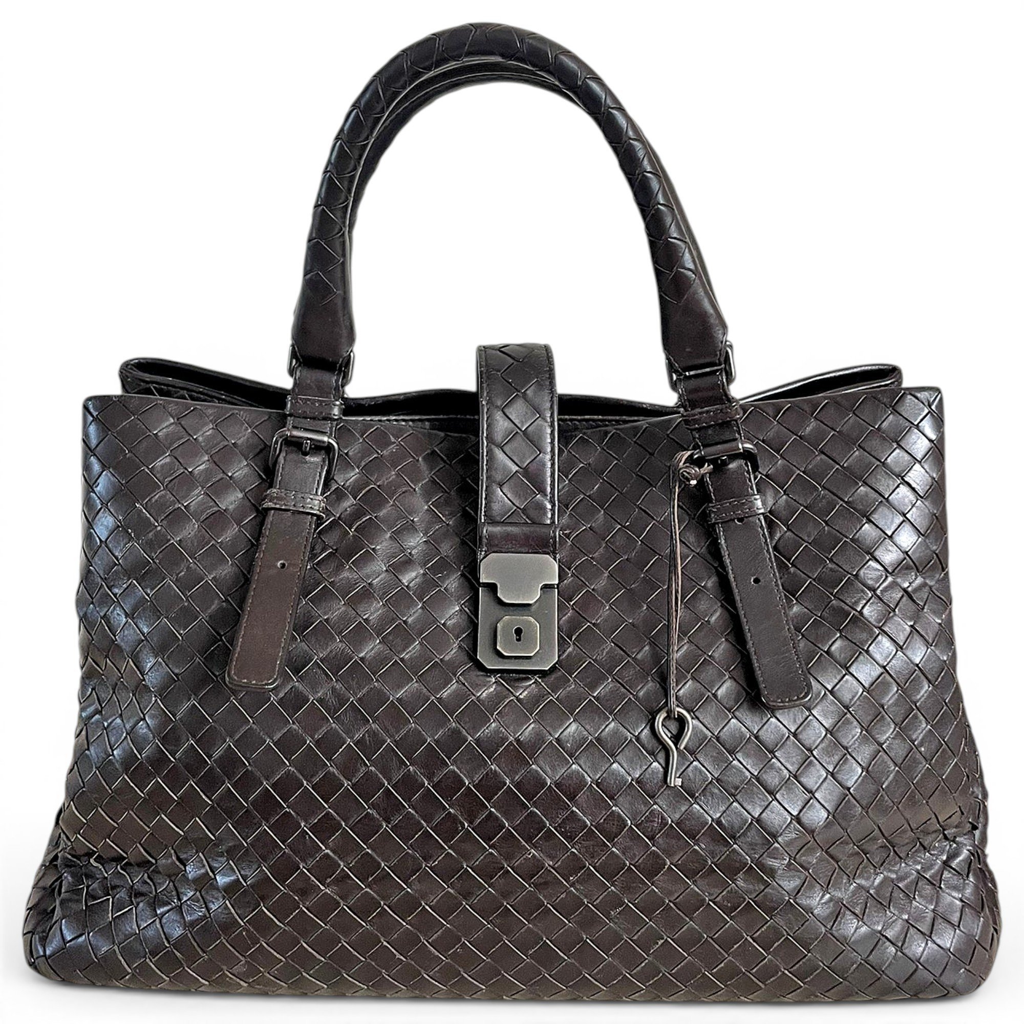 Roma leather handbag
