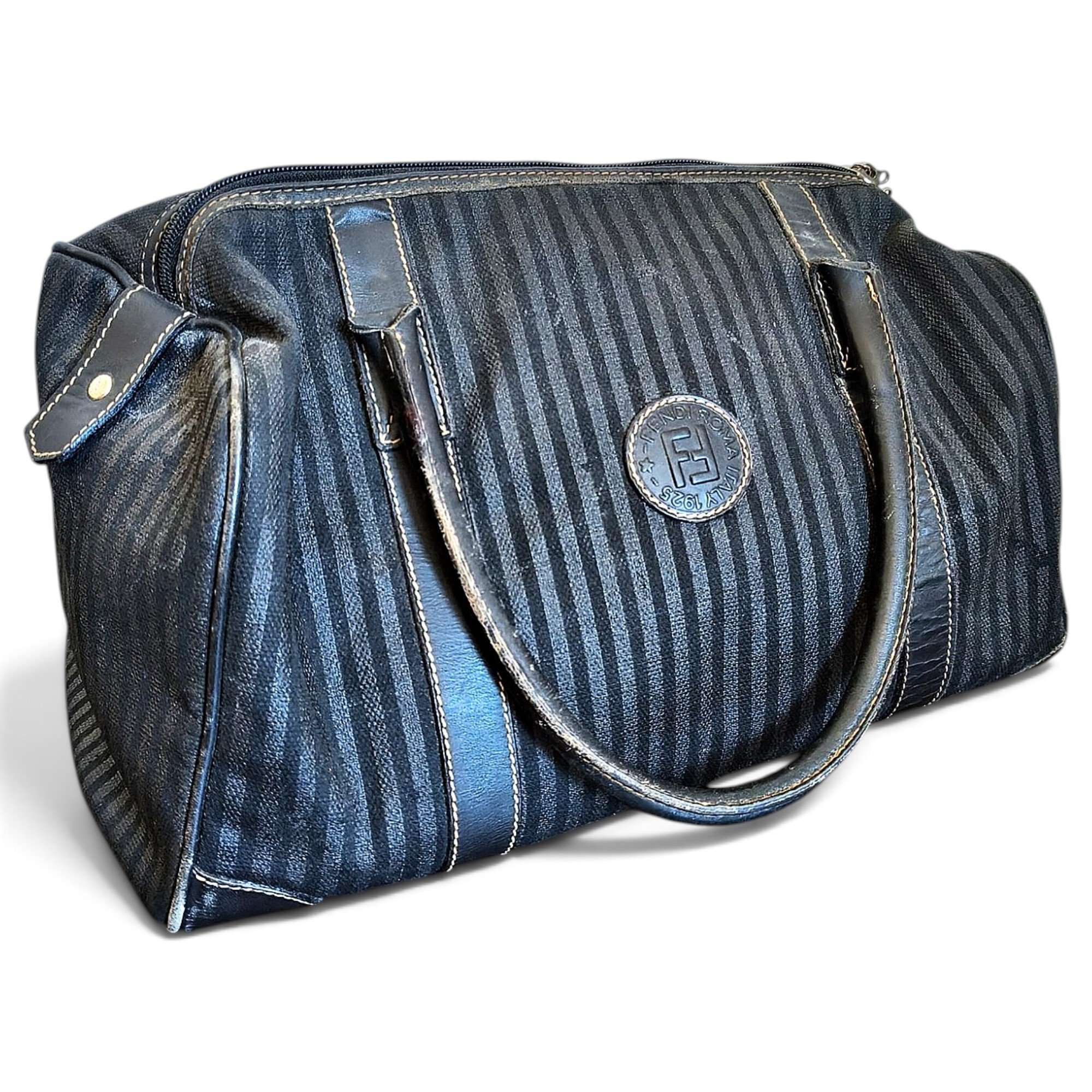 Forever Bauletto leather bowling bag