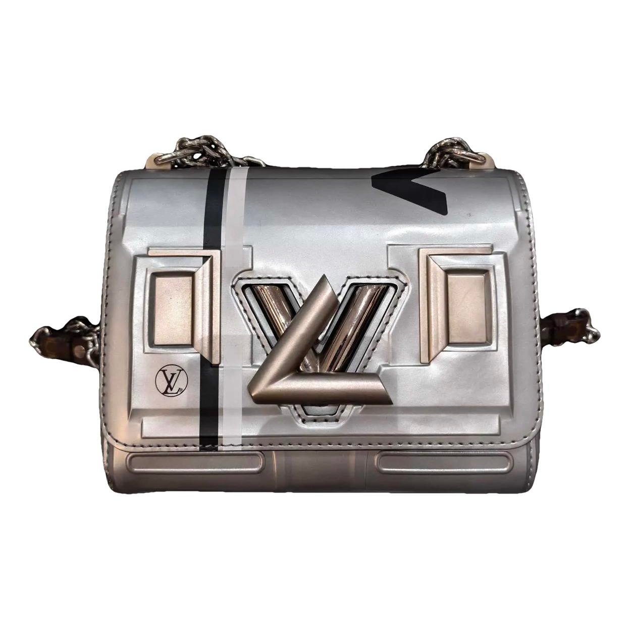 Twist leather crossbody bag