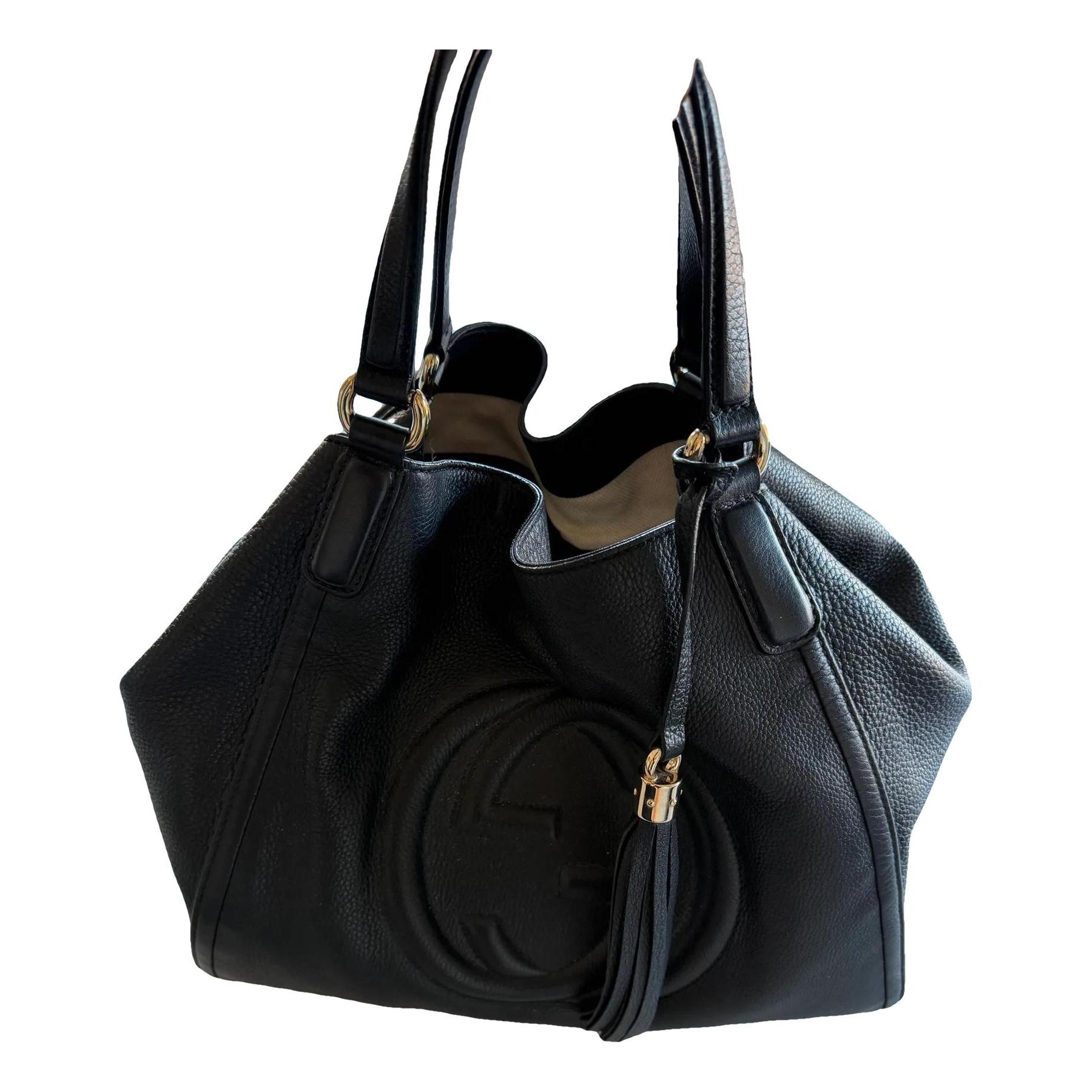Leather handbag