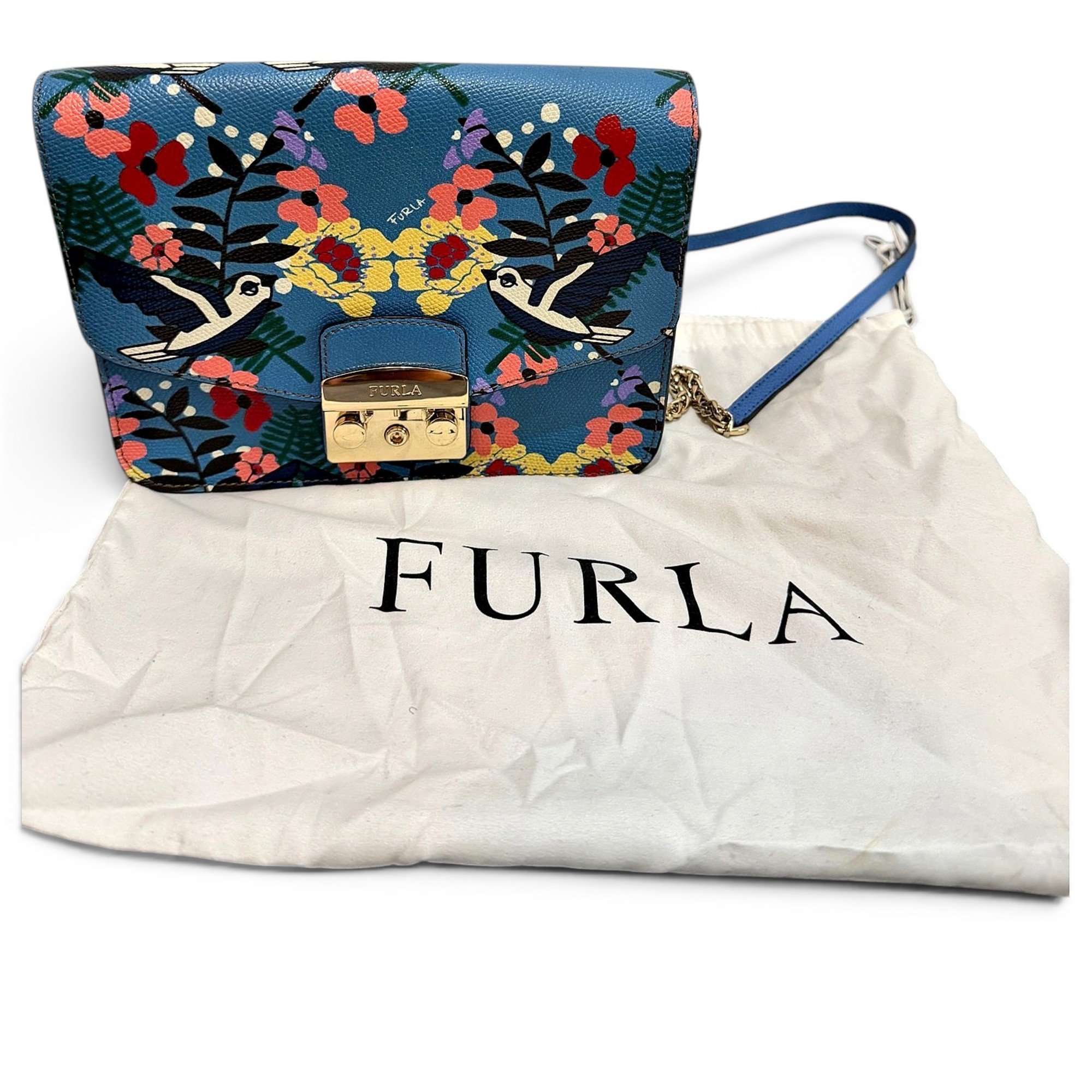 Furla Metropolis leather crossbody bag