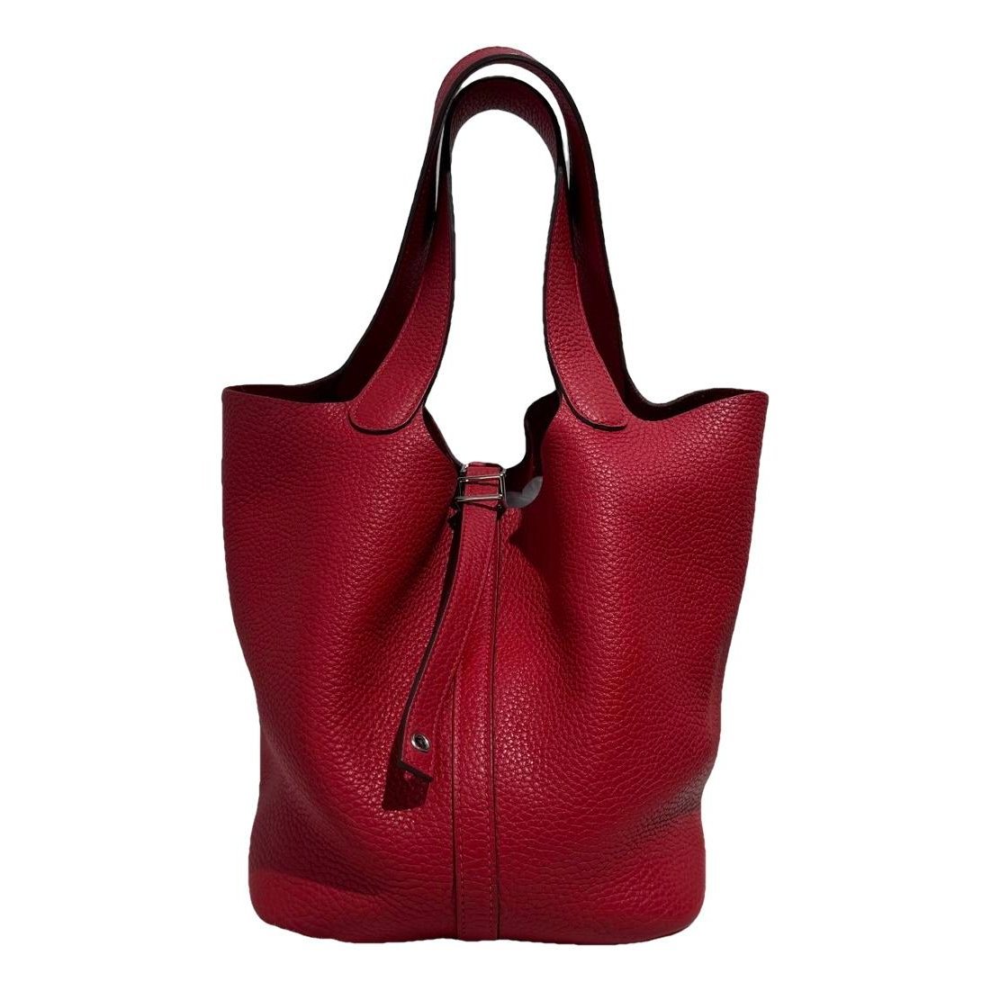 Picotin leather handbag