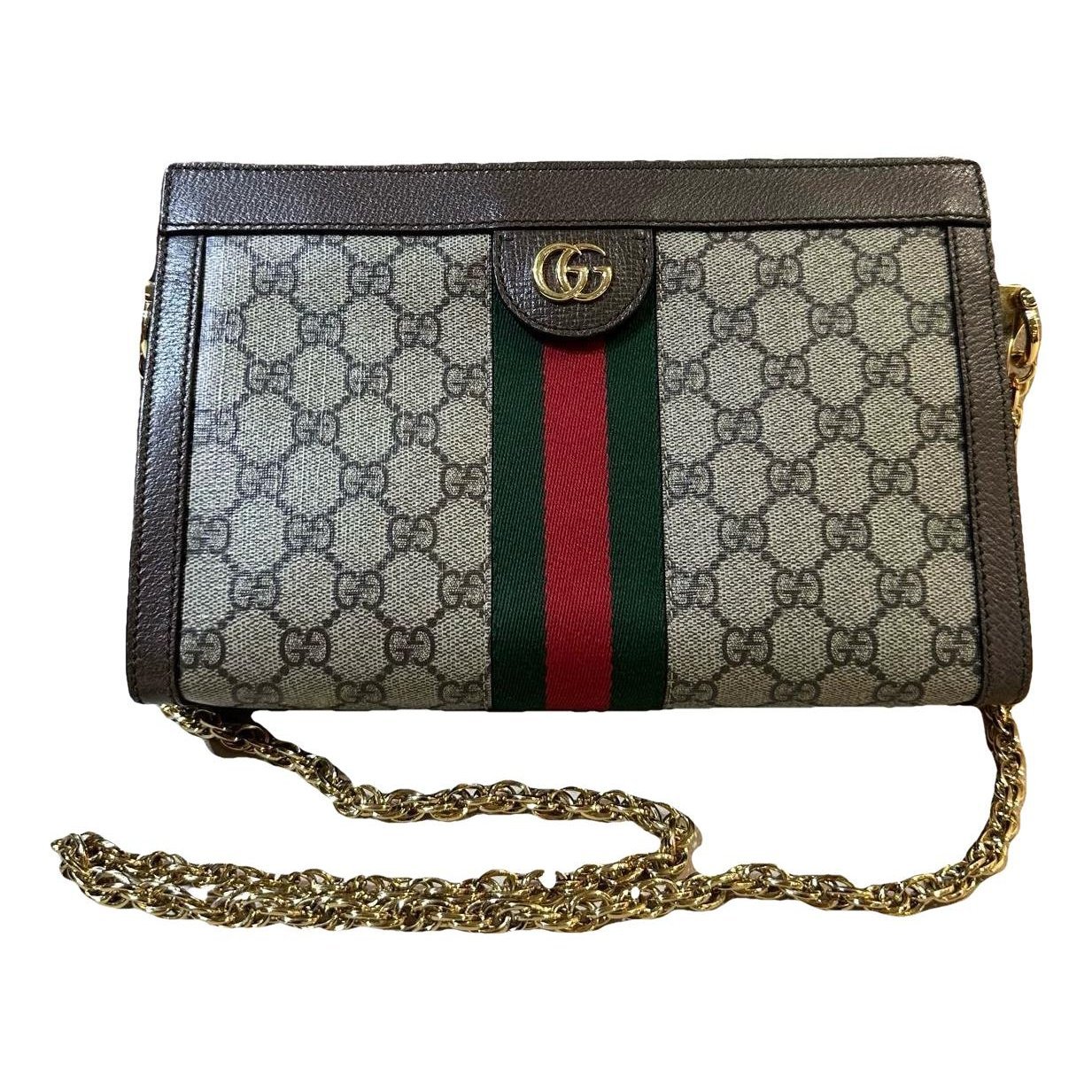 Ophidia Chain leather handbag