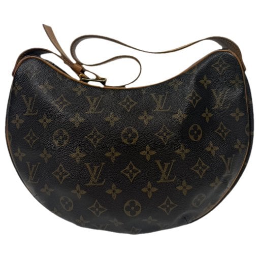 Croissant leather handbag