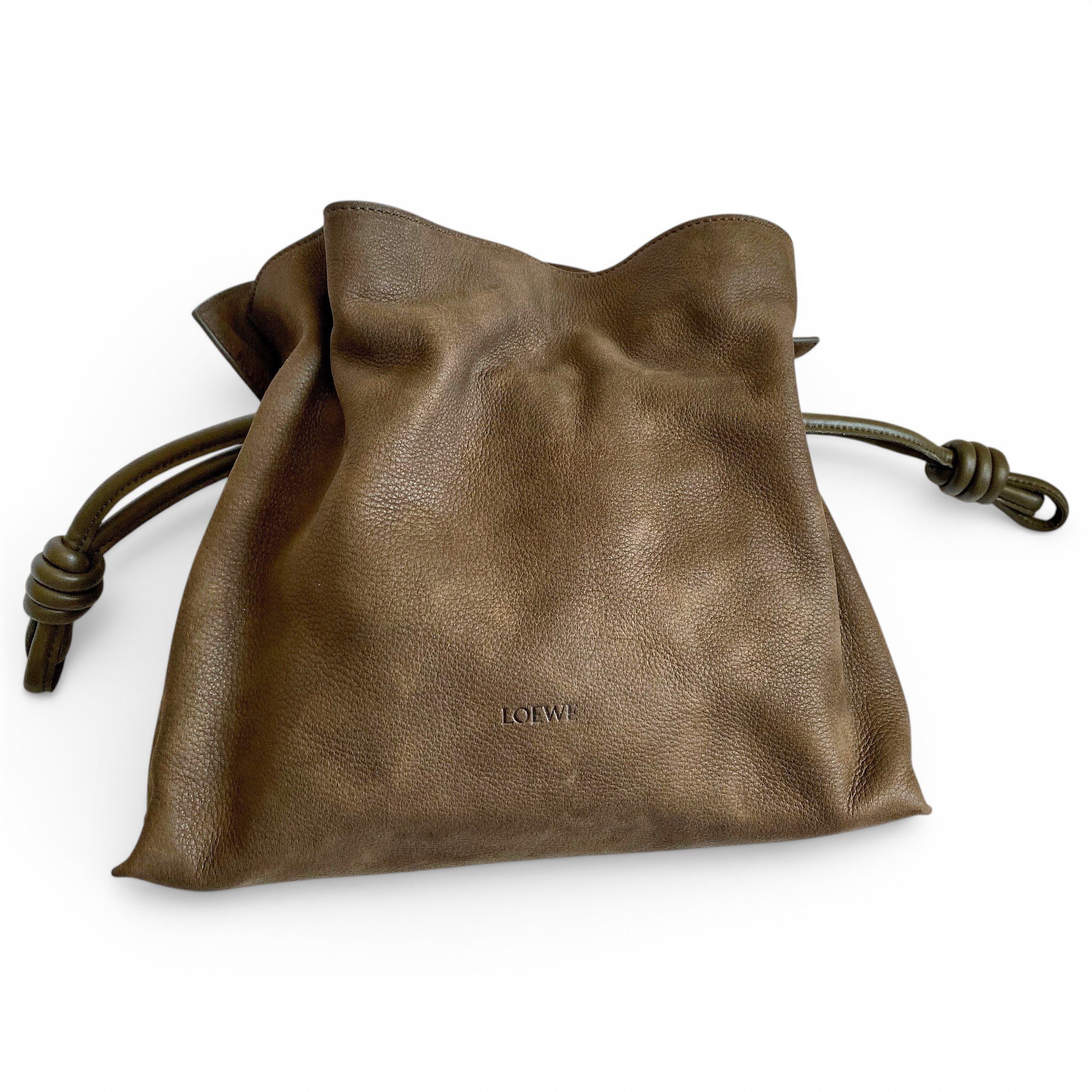 Flamenco leather handbag