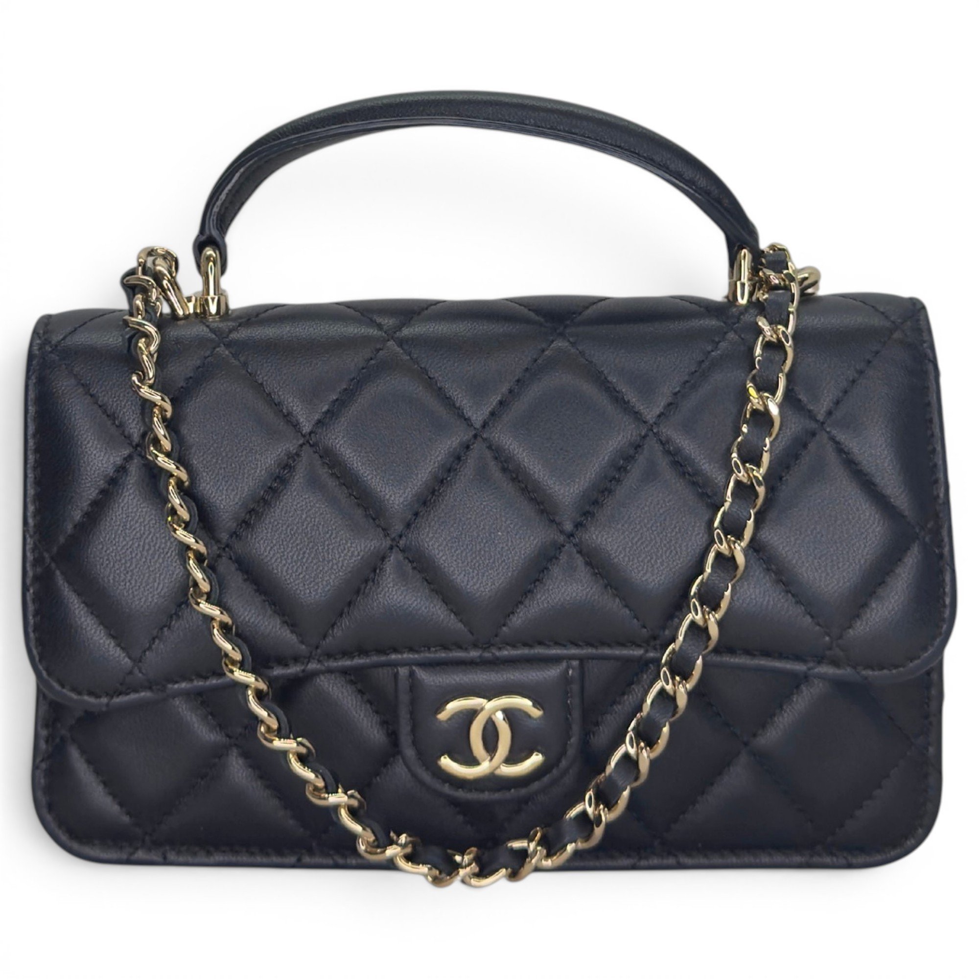 Leather handbag