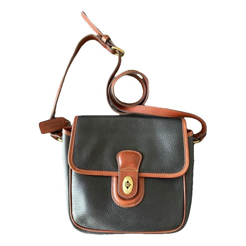 Smooth Crossbody leather crossbody bag