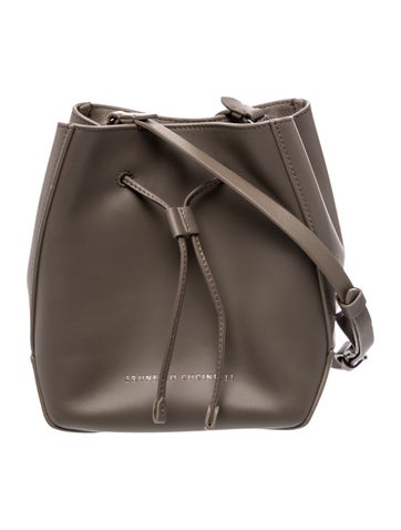 Leather Bucket Bag