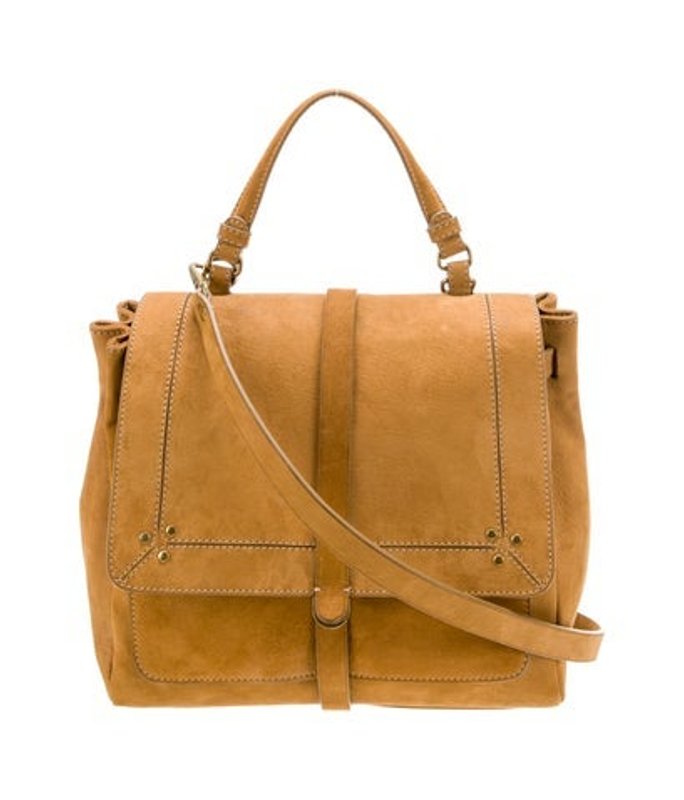 Jerome Dreyfuss Dreyfuss Suede Top Handle Bag
