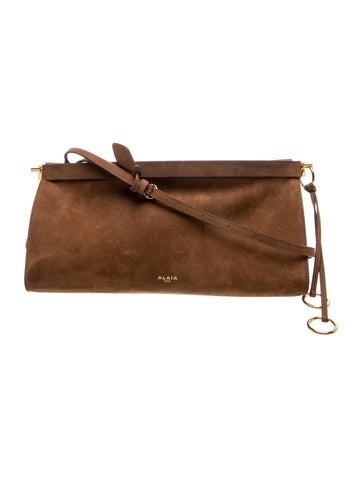 Suede Le Click East West Bag