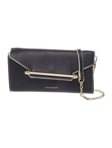 Strathberry Leather Clutch