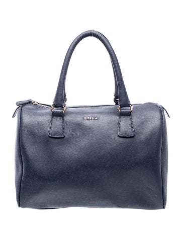Furla Leather Top Handle Bag