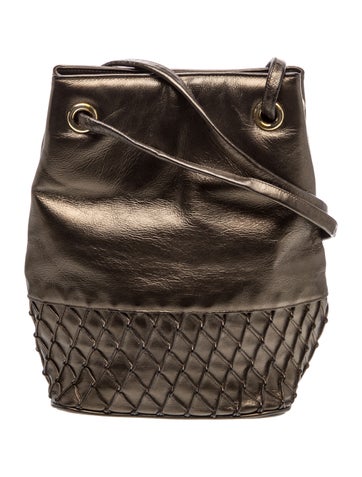 Leather Bucket Bag