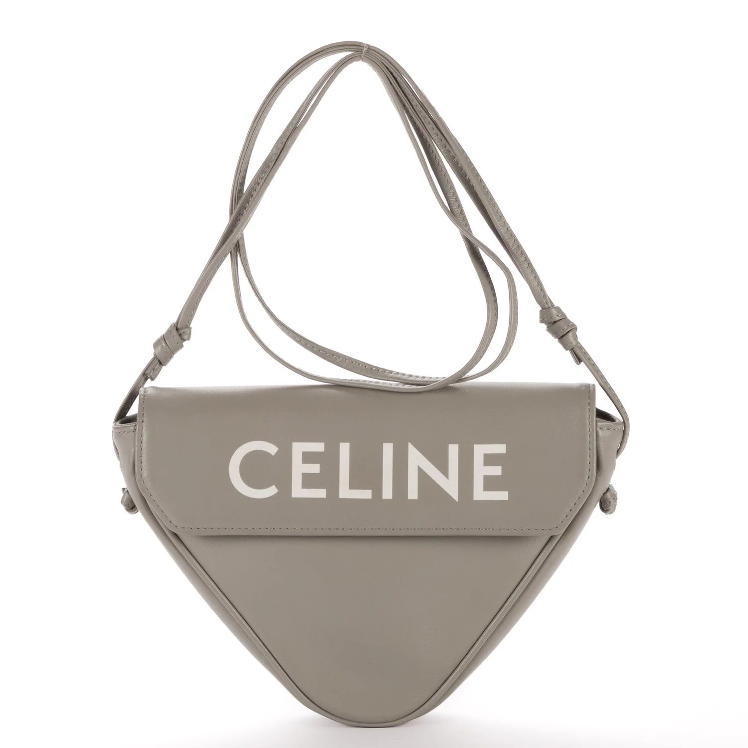 Leather Triangle Bag