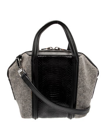 Leather Top Handle Bag