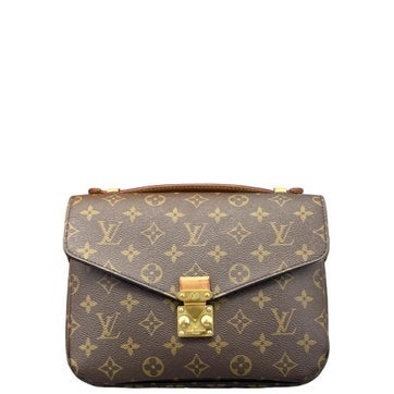 Coated Canvas Pochette Metis