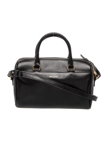 Leather Top Handle Bag