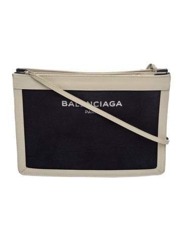 Leather Canvas Crossbody Bag