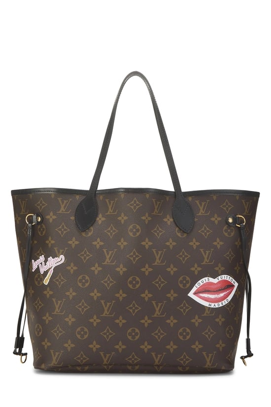 Louis Vuitton Monogram Canvas World Tour Neverfull MM
