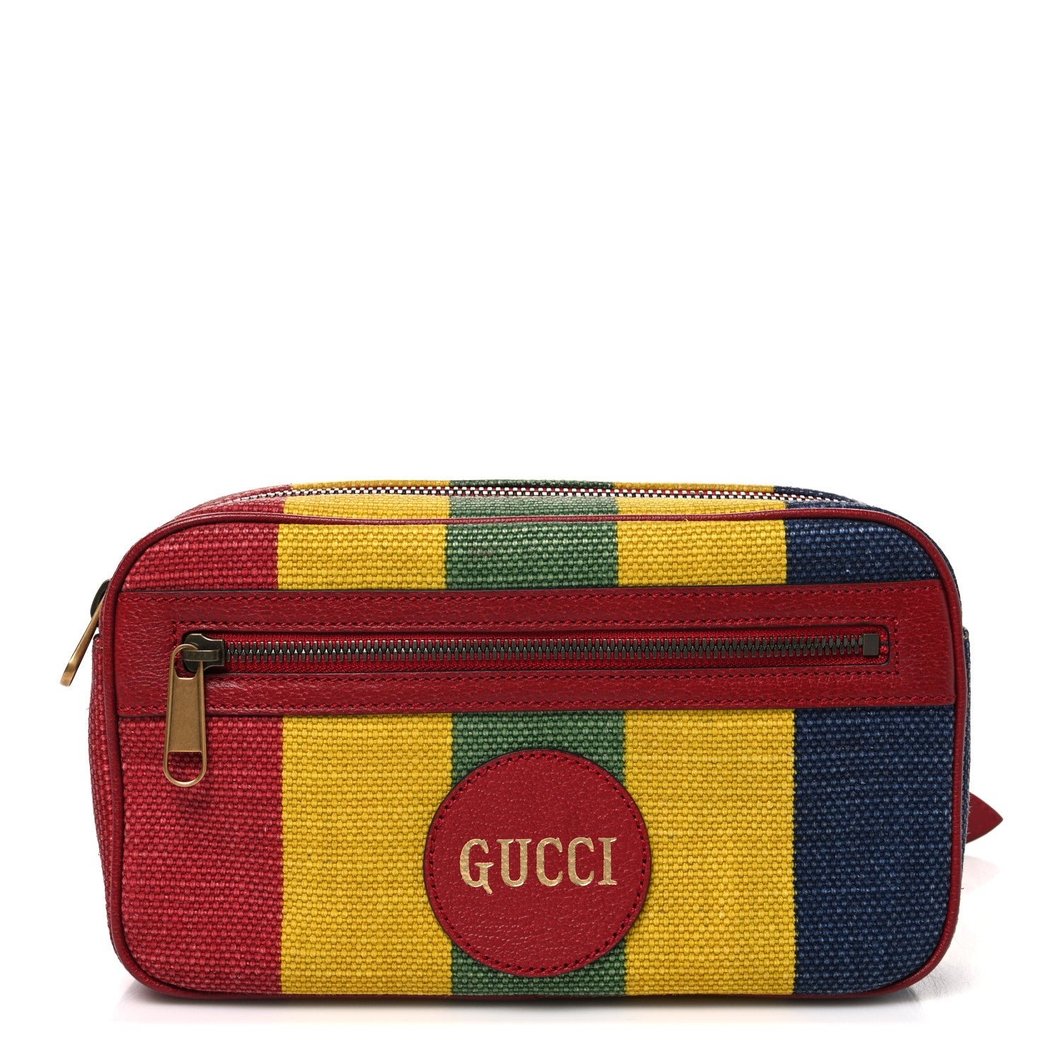 Gucci Canvas Marley Stripe Script Logo Gucci 100 Belt Bag 80 32 Multicolor