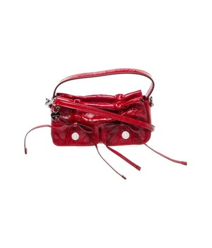 Acne Studios Studios Patent Leather Multipocket Micro