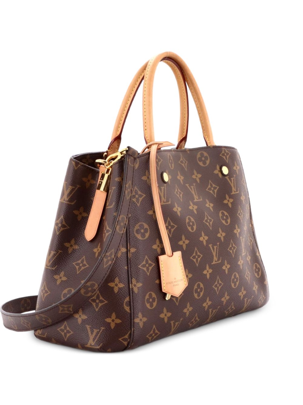 Montaigne Handbag Monogram Canvas MM tote bag