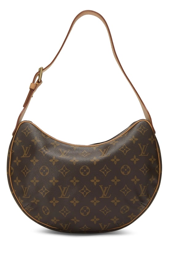 Monogram Canvas Croissant MM