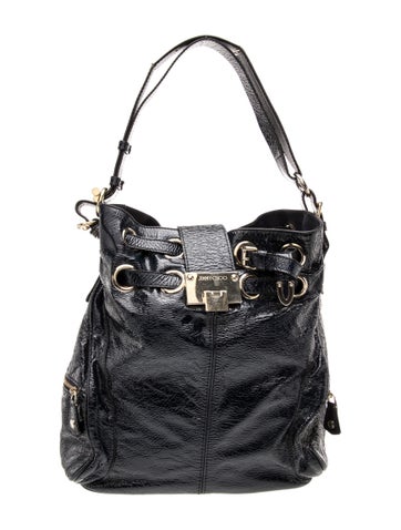 Patent Leather Shoulder Bag