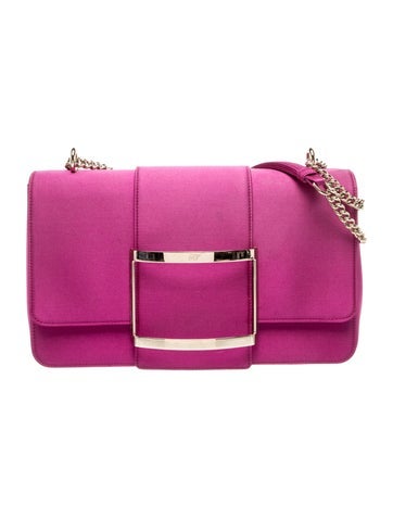 Roger Vivier Satin Shoulder Bag