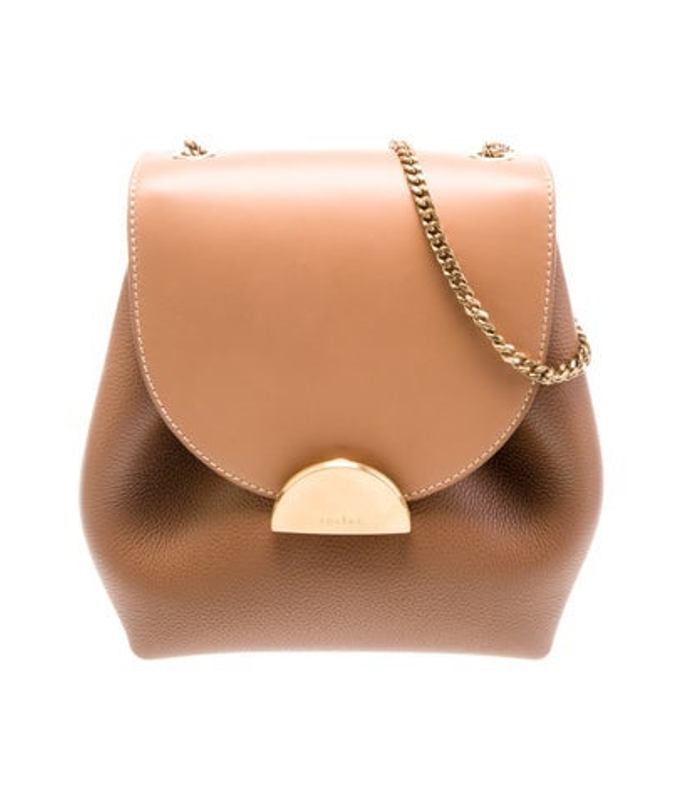Polene Leather Crossbody Bag