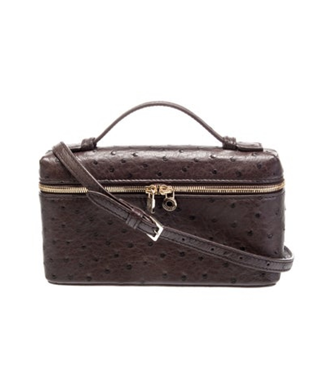 Loro Piana Piana Ostrich Extra Pocket L19 W Strap