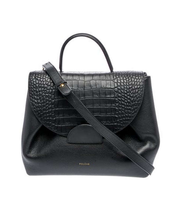 Polene Embossed Leather Numero Un