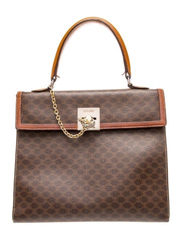 Celine Macadam Top Handle Bag