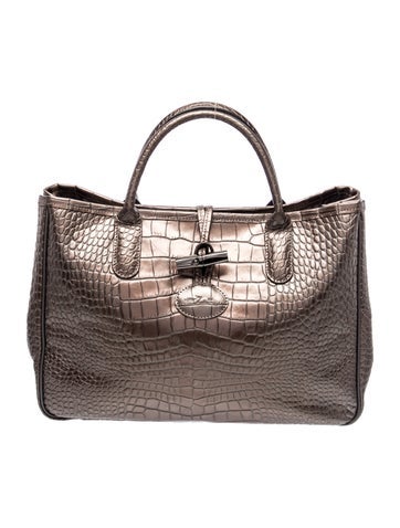 Leather Top Handle Bag